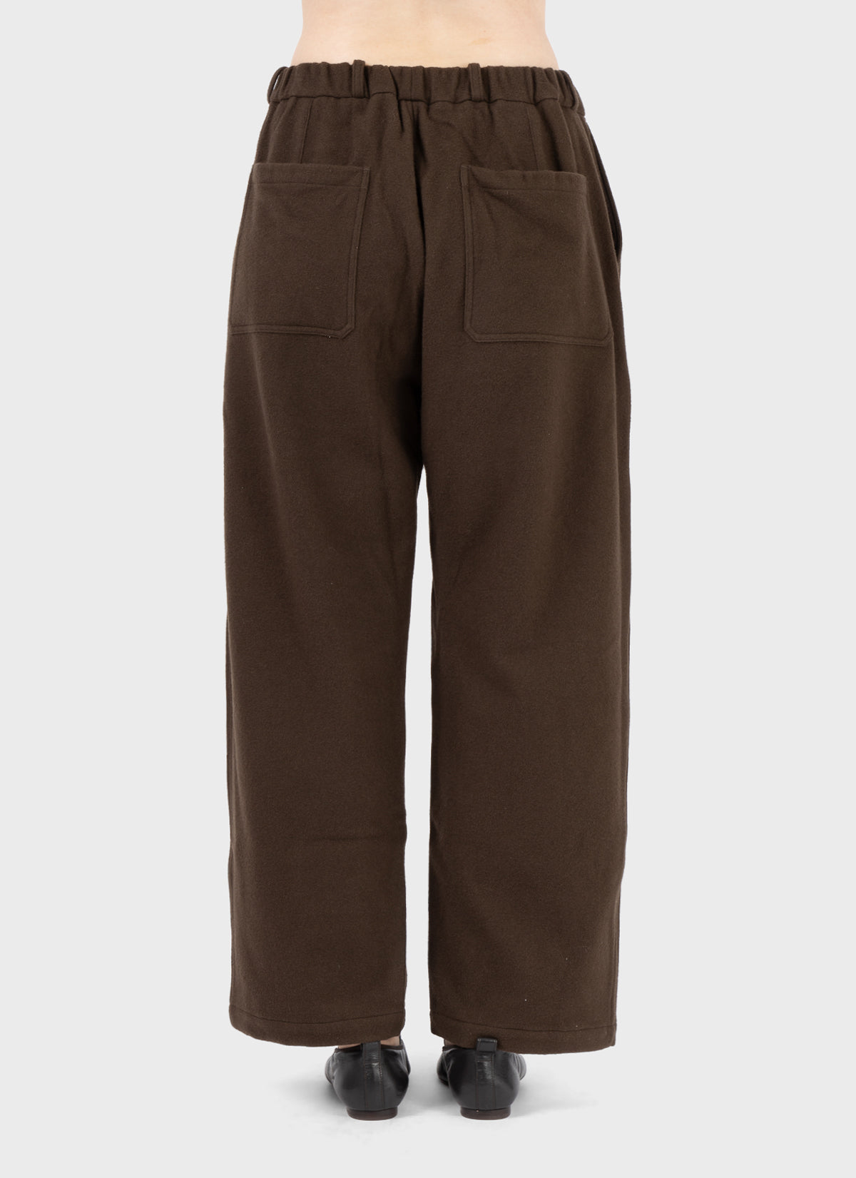 Mittan Wool Mossa Wide Trousers