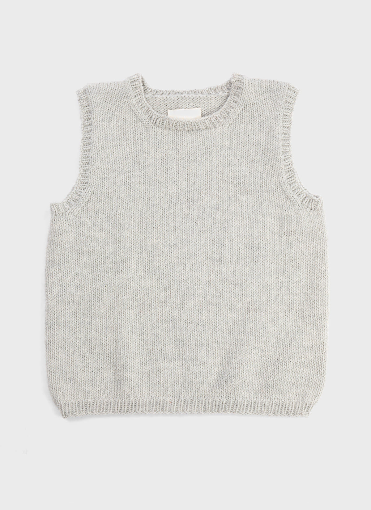 Nitto Pincel Knit Vest Light Grey