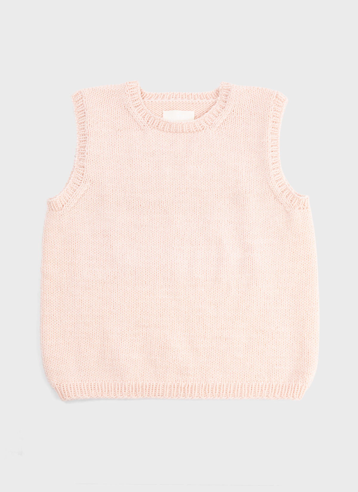 Nitto Pincel Knit Vest Baby Pink