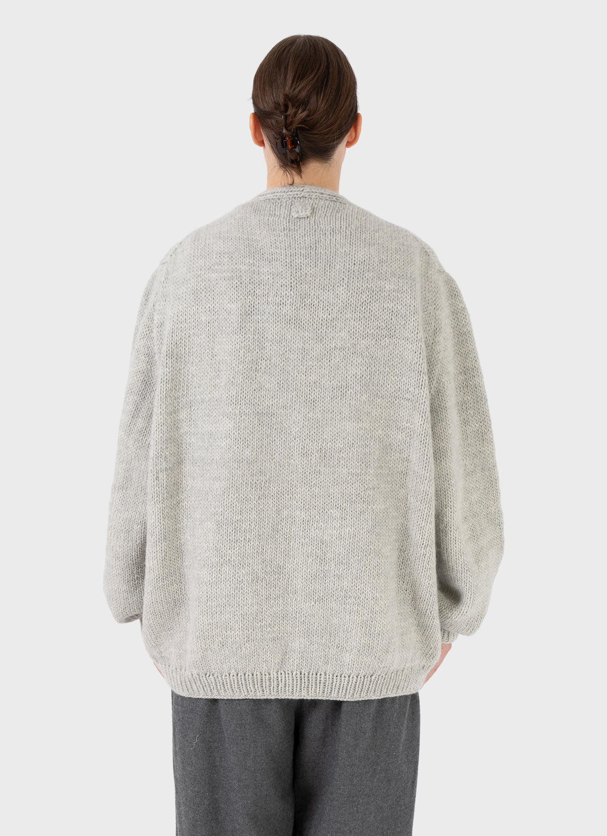 Nitto Nino Knit Cardigan Osm Light Grey