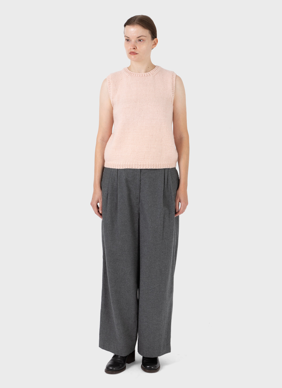 Nitto Pincel Knit Vest Baby Pink
