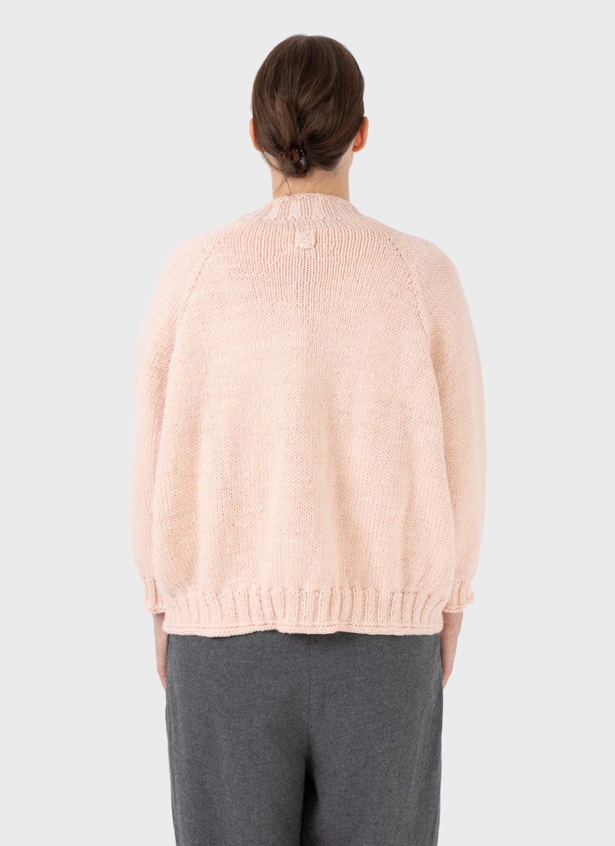 Nitto Paleta 25 Knit Cardigan Baby Pink
