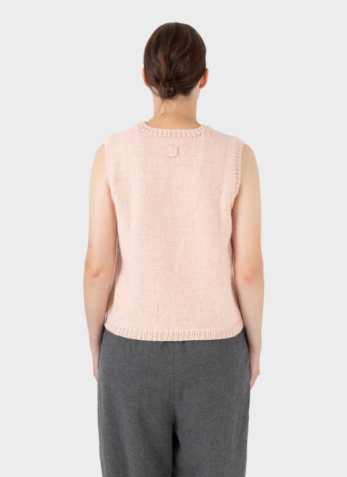 Nitto Pincel Knit Vest Baby Pink