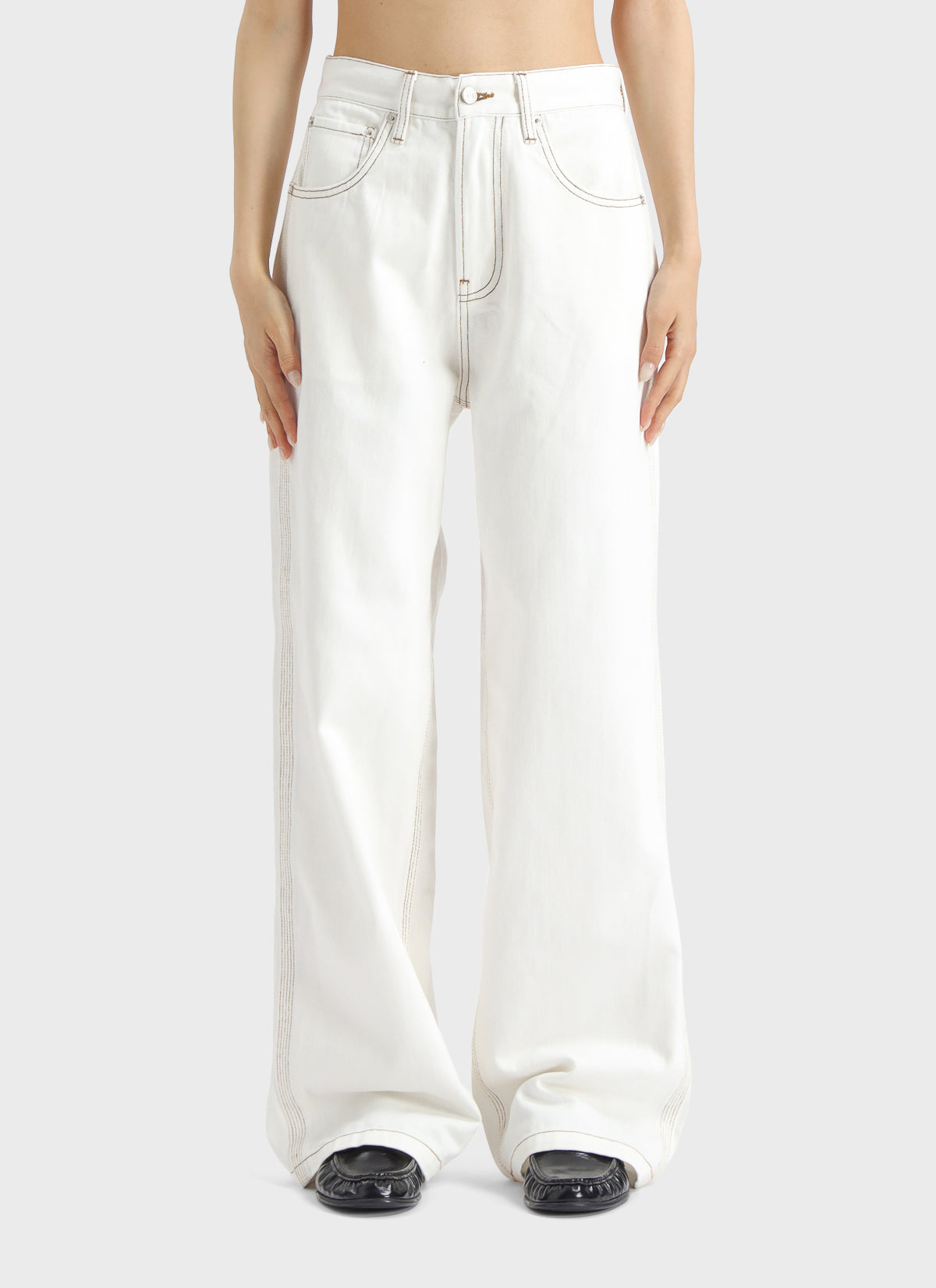 Meaning Of Classic Straight Leg Denim Pants