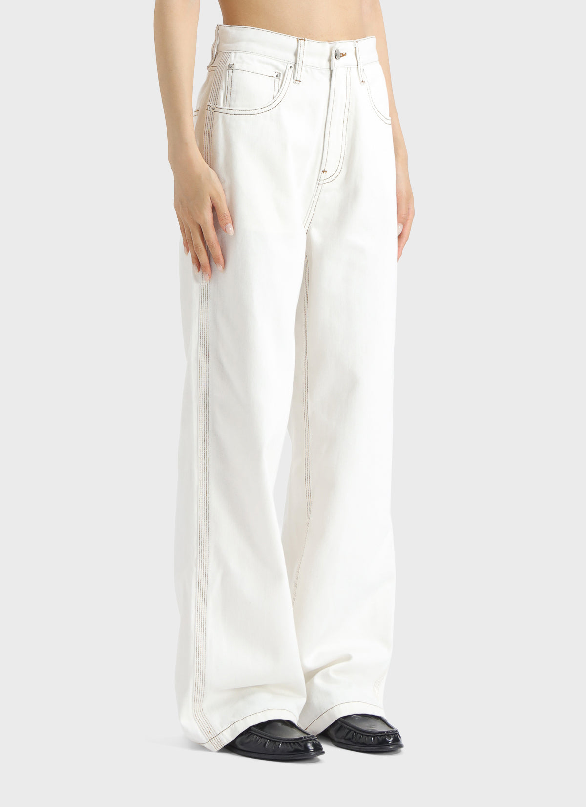 Meaning Of Classic Straight Leg Denim Pants