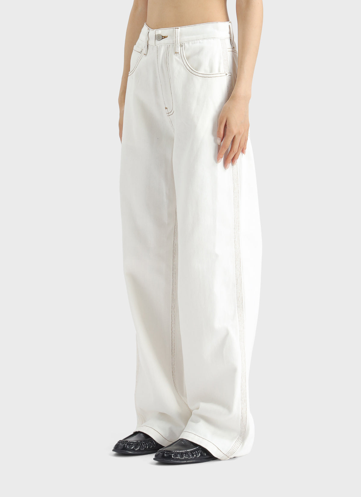 Meaning Of Classic Straight Leg Denim Pants