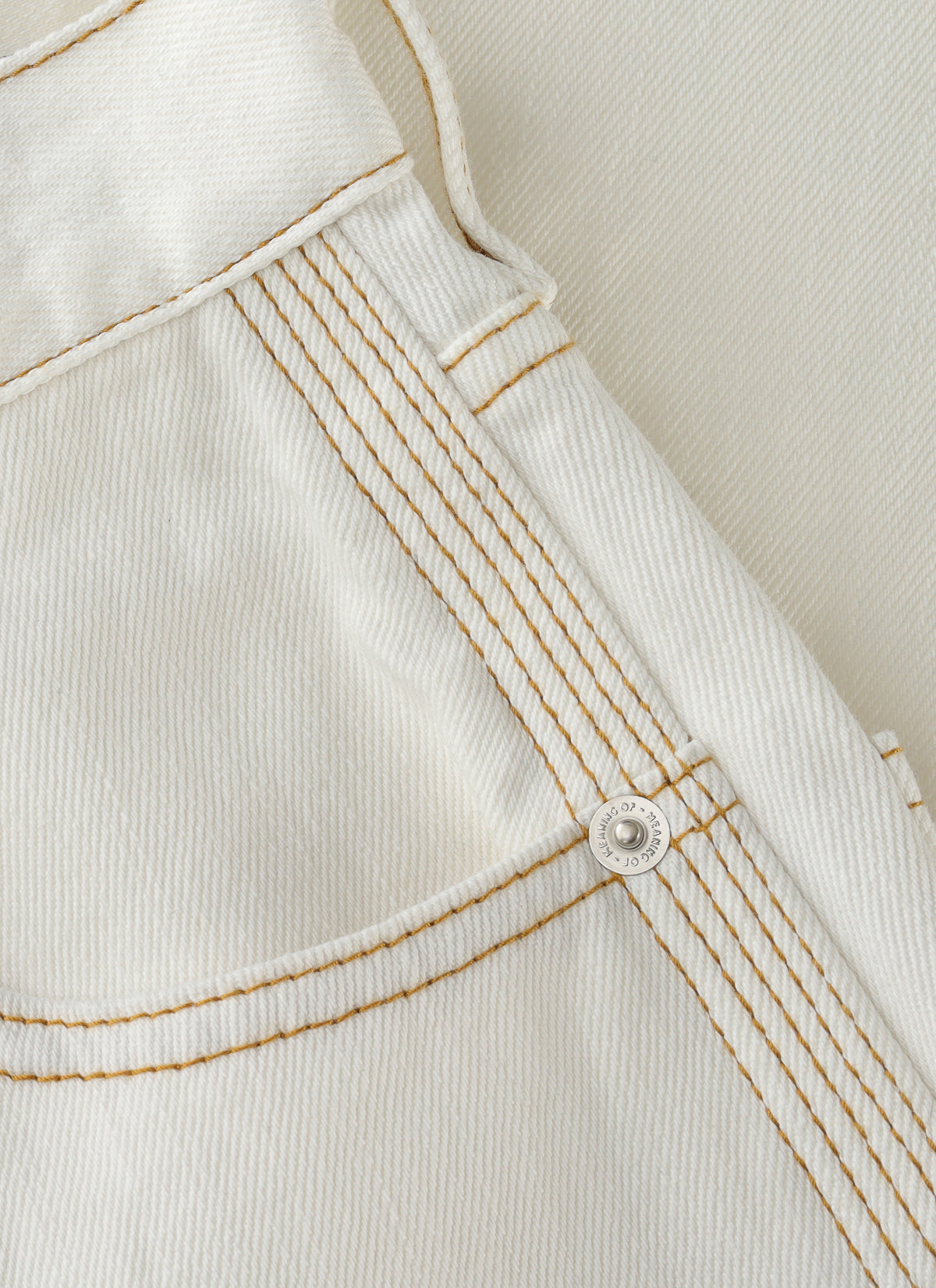 Meaning Of Classic Straight Leg Denim Pants