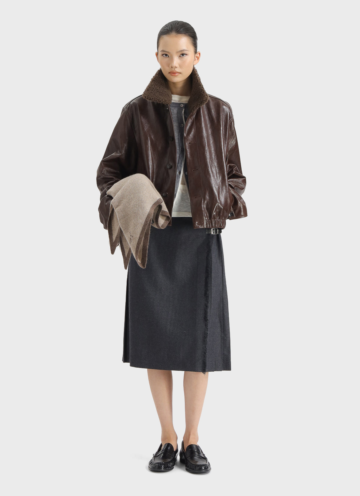 Meaning Of Shearling Collar Leather Jacket