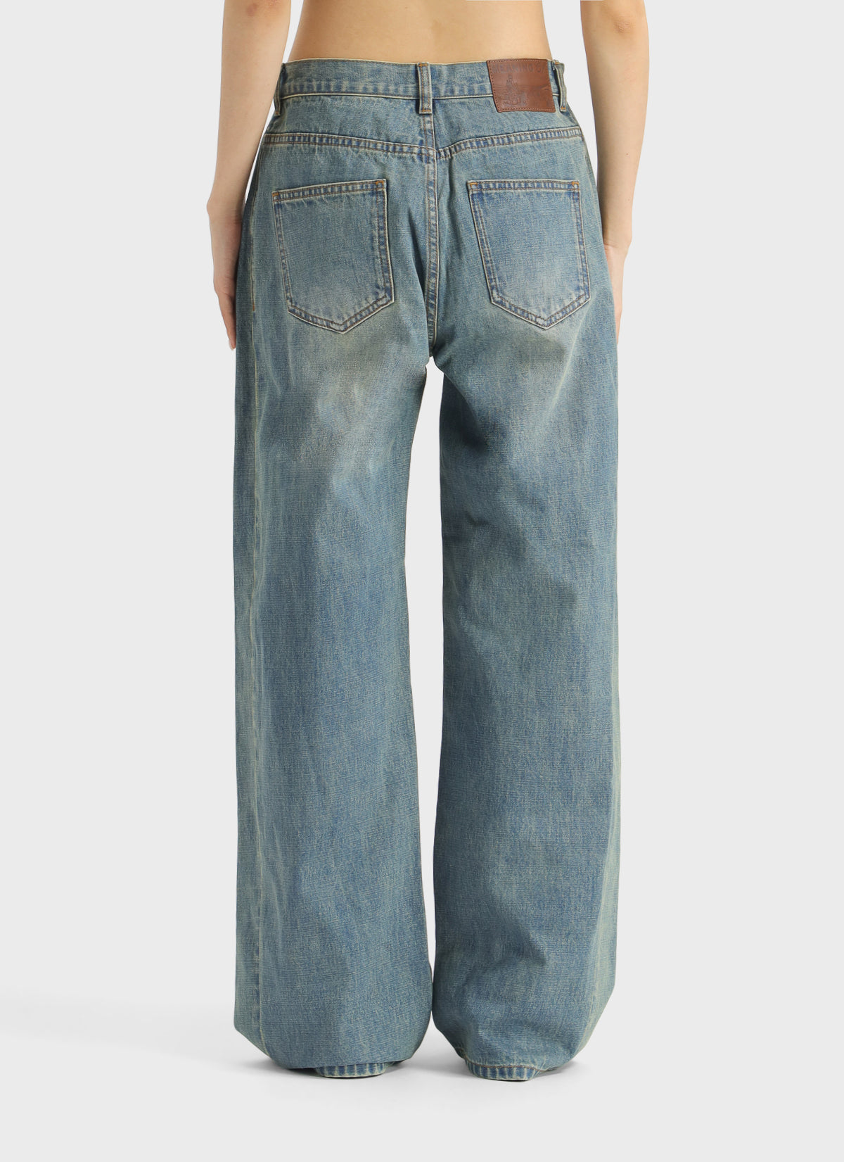 Meaning Of Relaxed Straight Leg Denim Pants