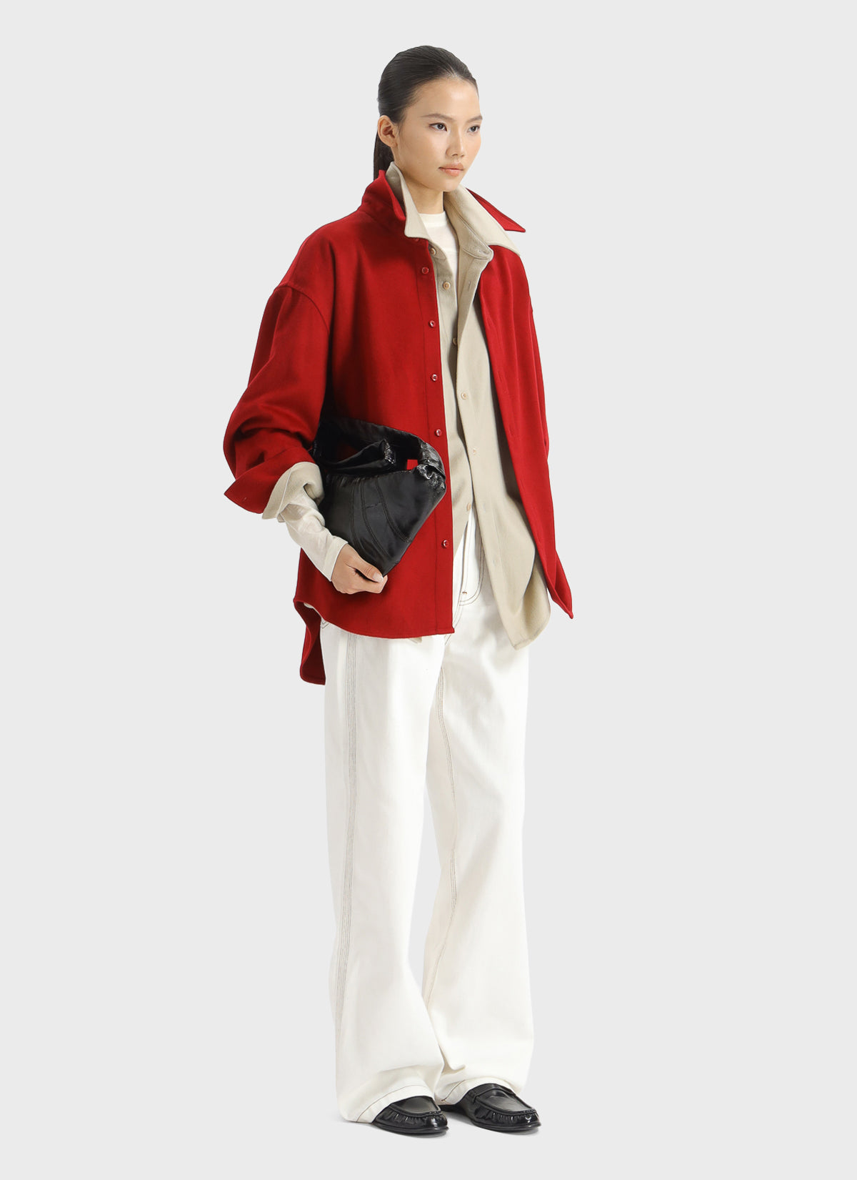 Meaning Of Button Long Sleeve Shirt Red