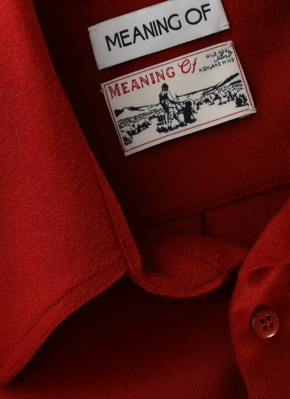 Meaning Of Button Long Sleeve Shirt Red