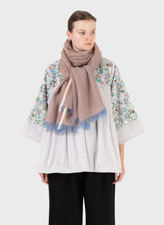 Aodress Large Shawl Raat Sunrise