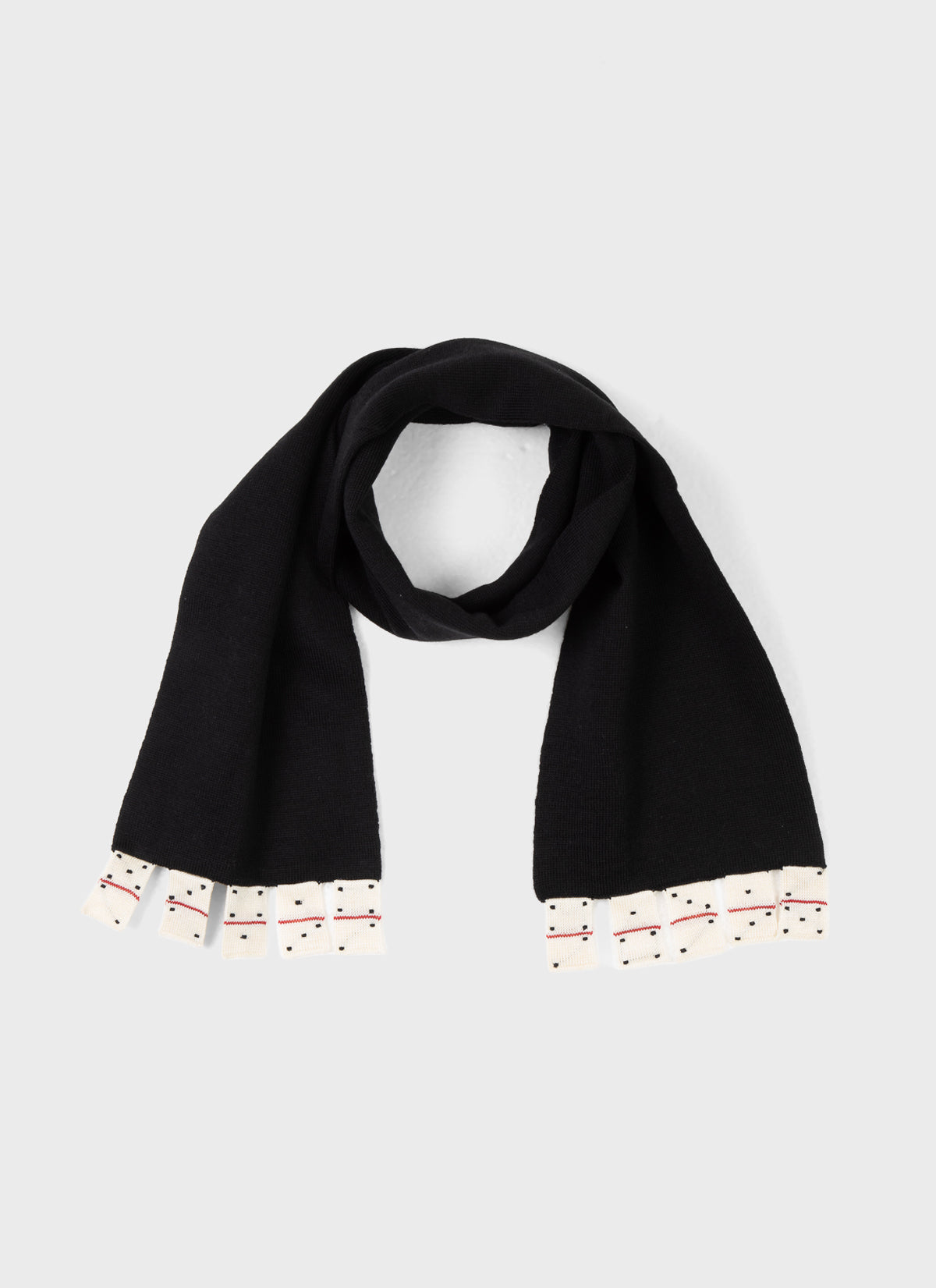 Evelyne De Clercq Zanzara Knit Scarf